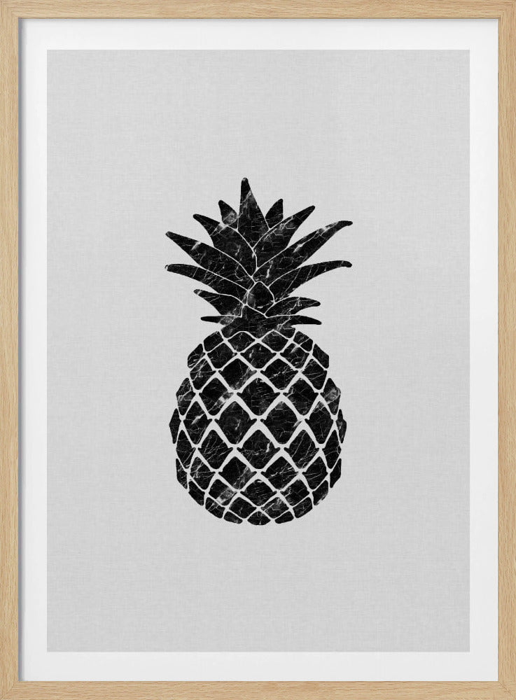 Marmor Ananas | Plakater - Kunsttrykk