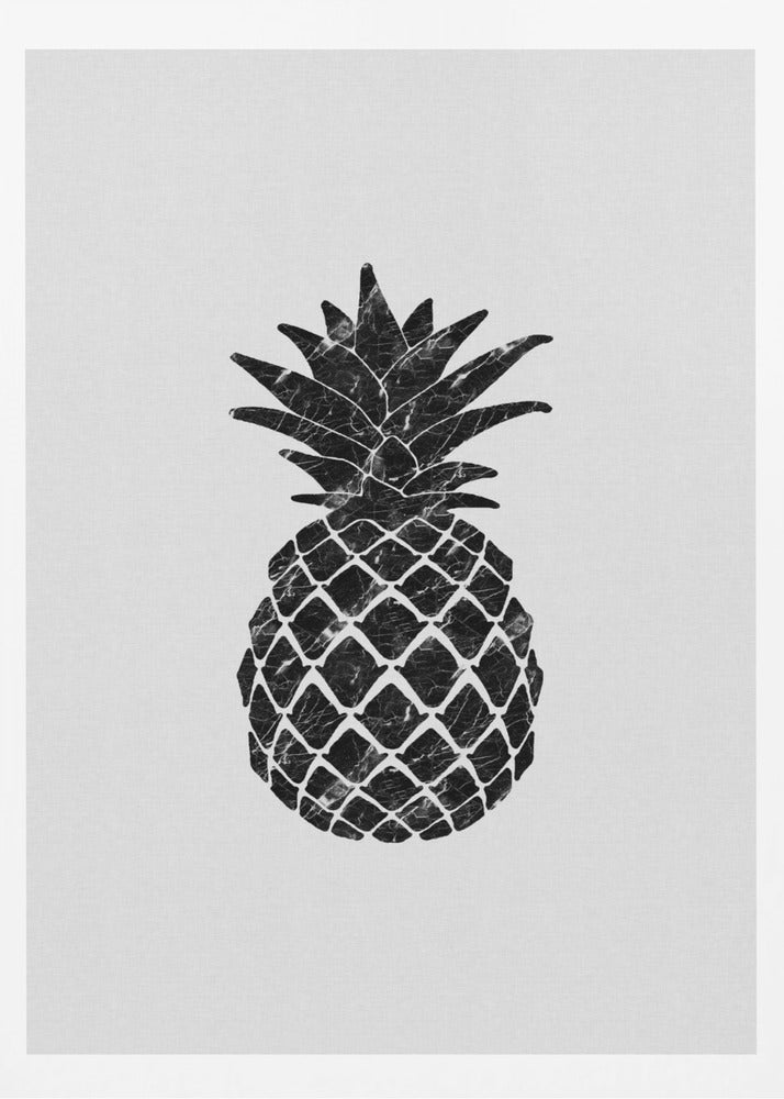 Marmor Ananas | Plakater - Kunsttrykk