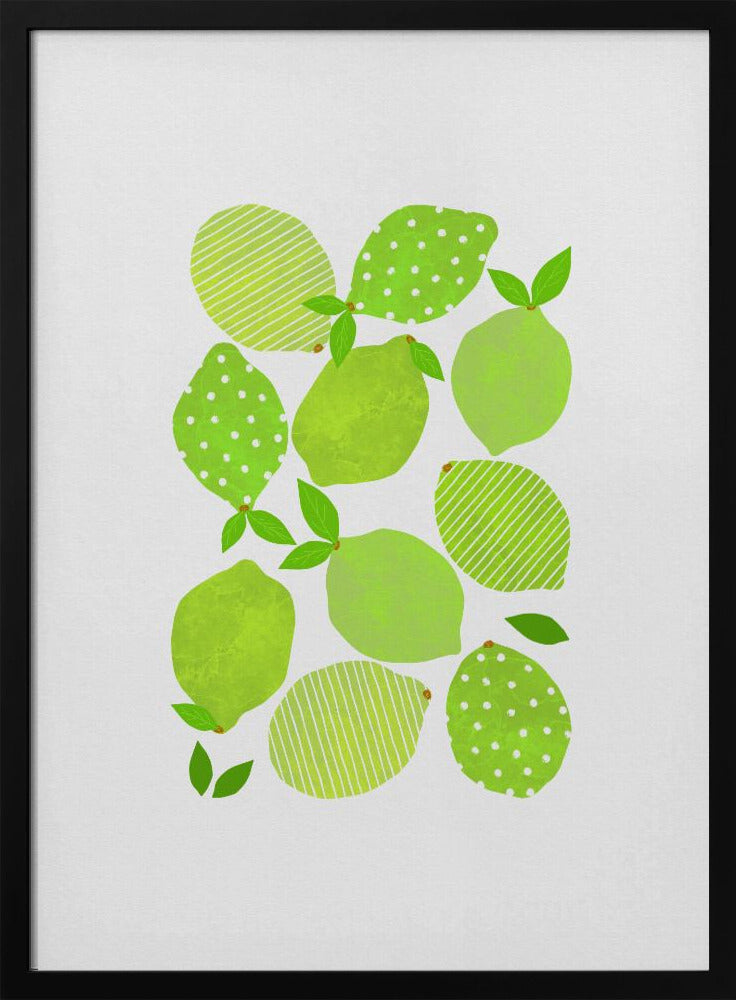 Multitud de limas | Posters  - Impresiones de Arte