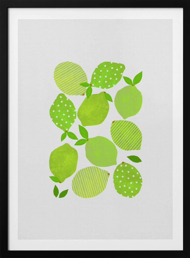 Multitud de limas | Posters  - Impresiones de Arte