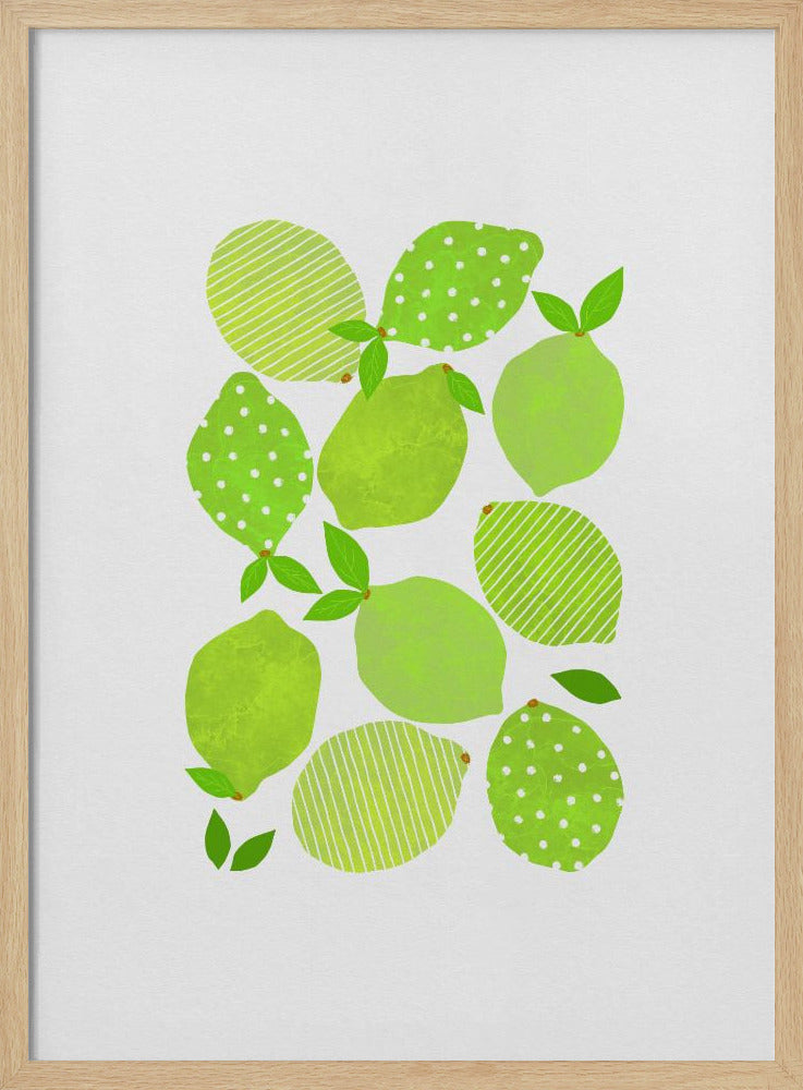 Multitud de limas | Posters  - Impresiones de Arte