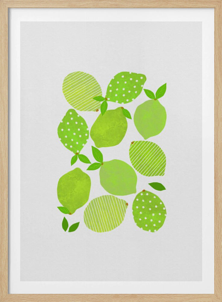 Multitud de limas | Posters  - Impresiones de Arte