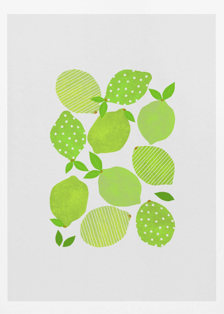 Multitud de limas | Posters  - Impresiones de Arte