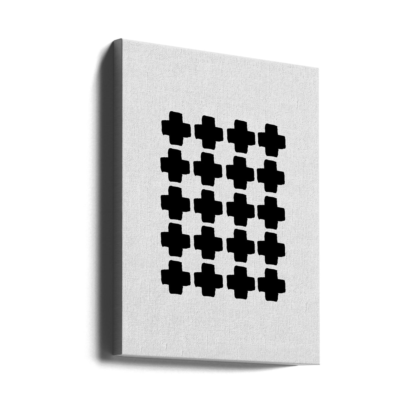 Svartvitt abstrakt III | Canvas