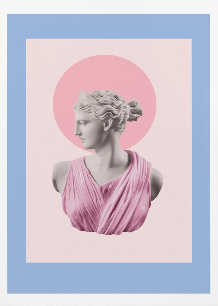 Artemispowderbluepink Ratioiso | Poster