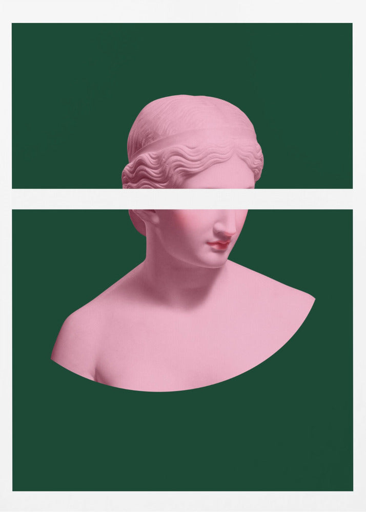 Pink and Green Artemis | Poster