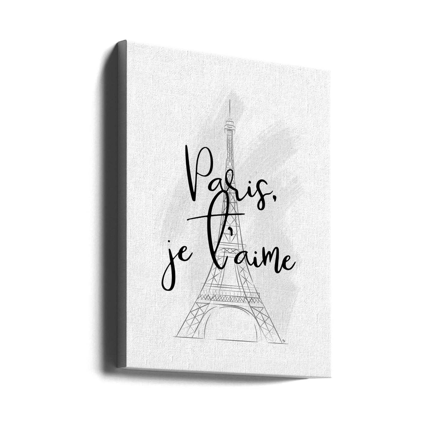Amor en París Boceto | Impresiones en Lienzo