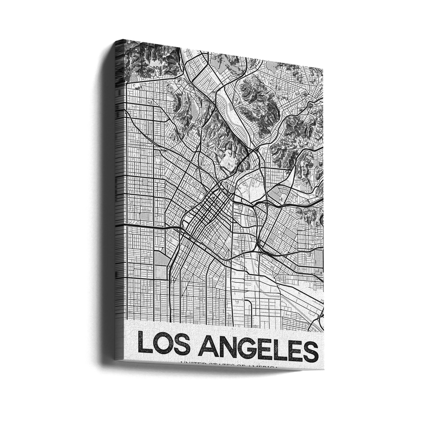 Los Angeles Bianco | Stampe su Tela