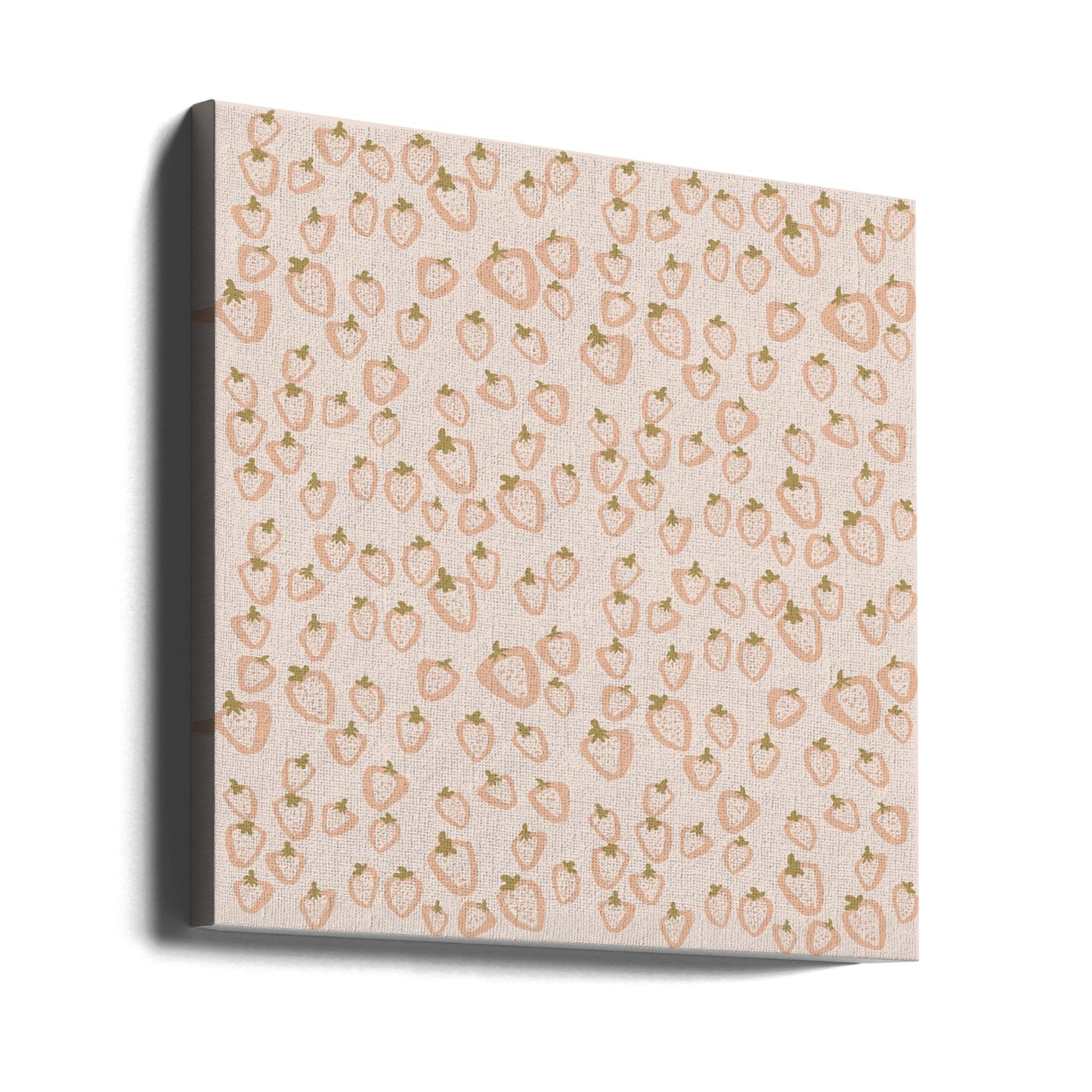 Jordgubbssommarmönster | Canvas