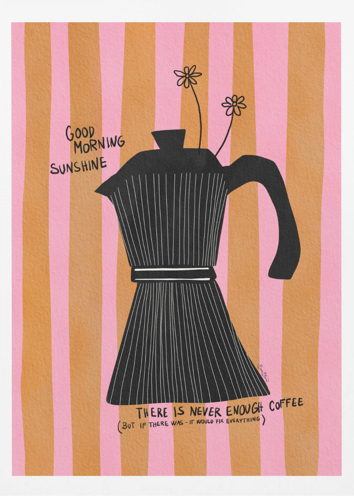 Mocca Coffee Sunshine | Poster