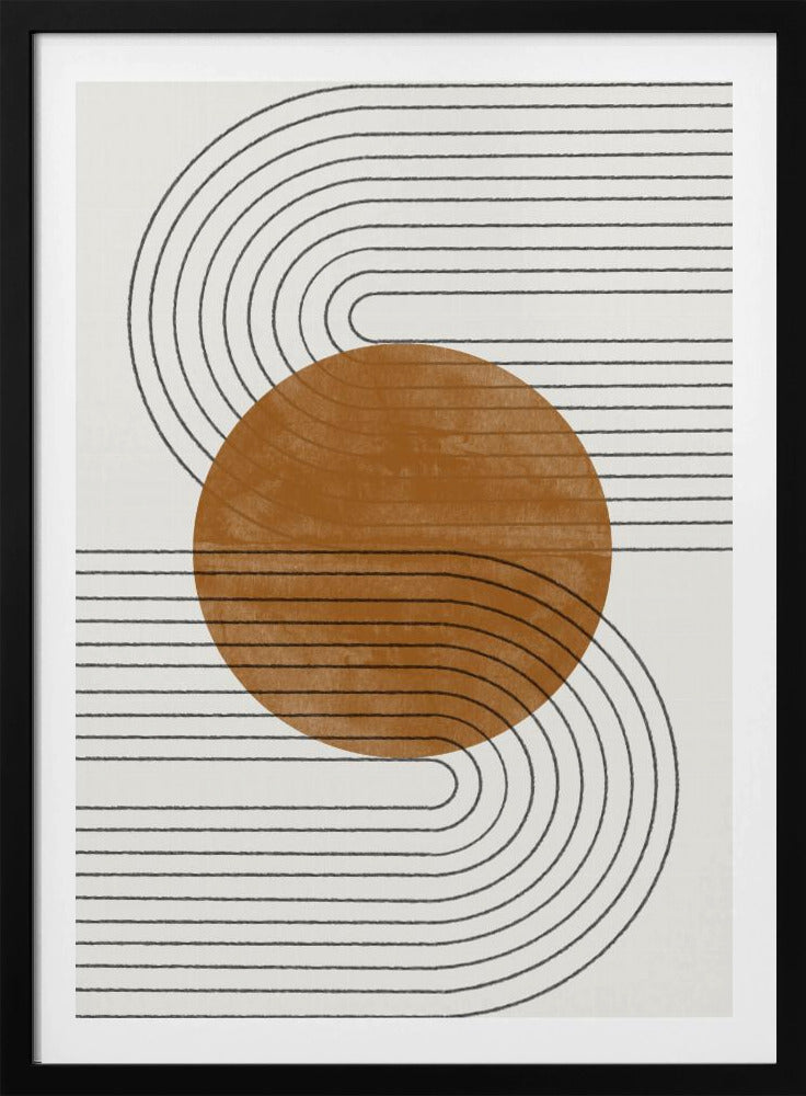 Equilibrio Beige y Marrón No.3 | Posters  - Impresiones de Arte