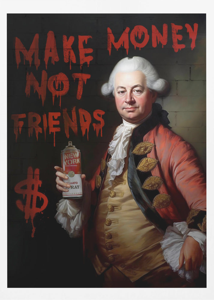 Make Money Not Friends | Poster