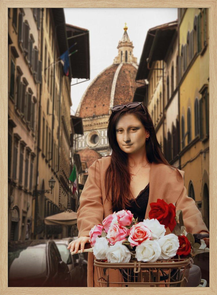 Mona op Florence | Posters - Kunstdrukken