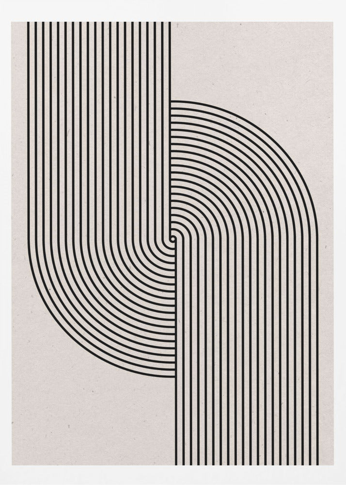 Composition moderne du milieu du siècle | Posters - Affiche Artistique