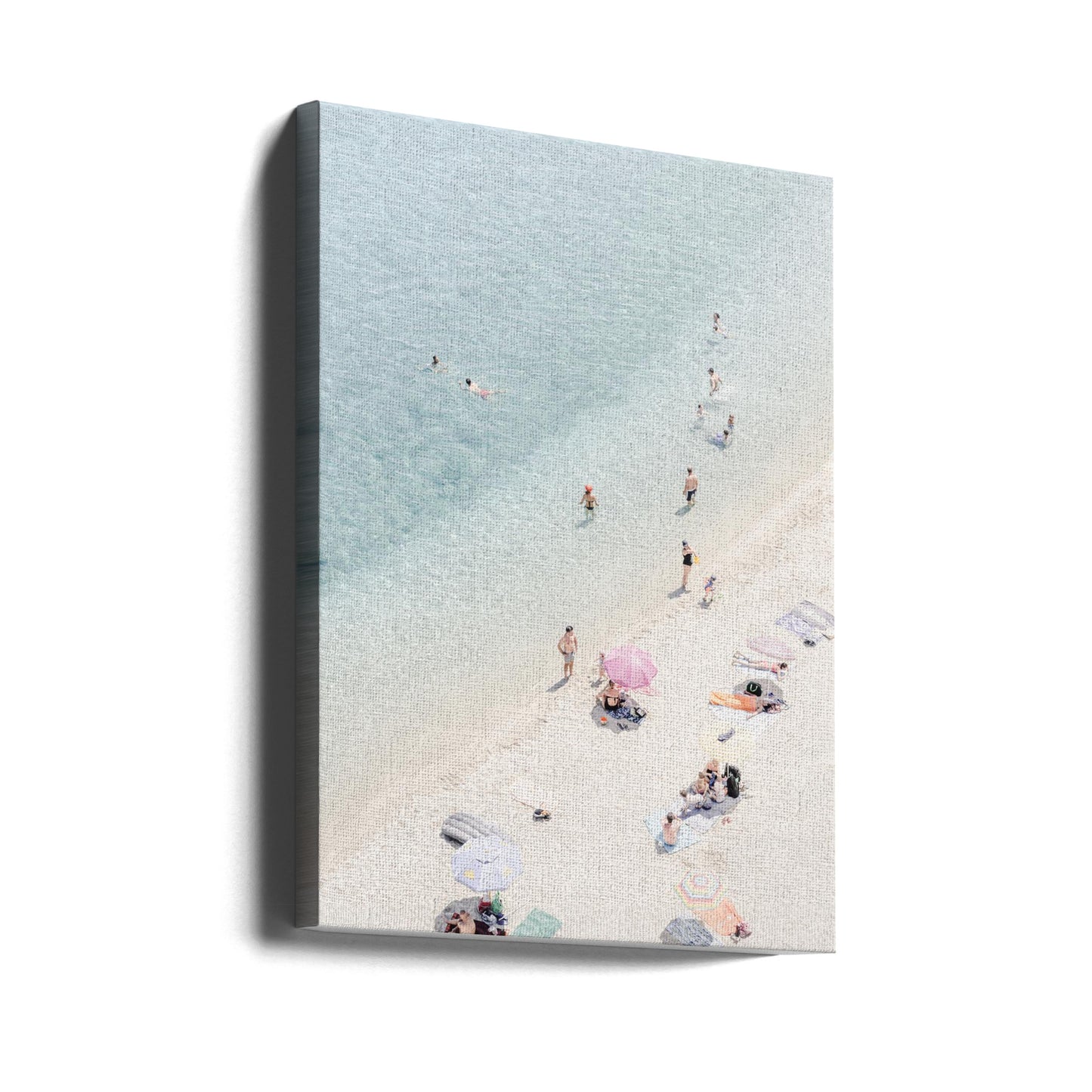Flygfoto över stranden 2 | Canvastavla