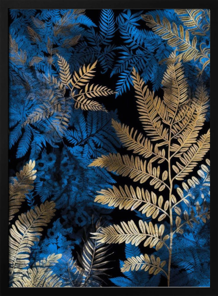 Vibrant Garden and ferns  2 | Poster