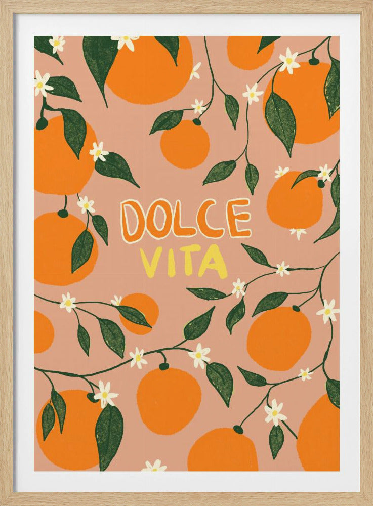 Dolce Vita &amp; Orangen | Poster