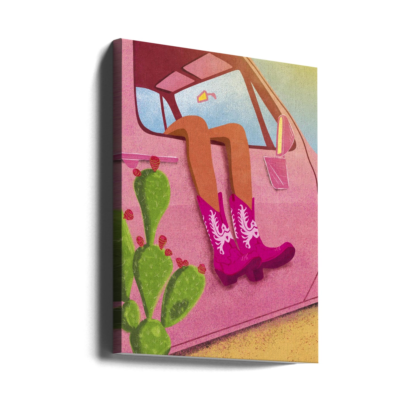 Cowgirl | Lærredsbilleder