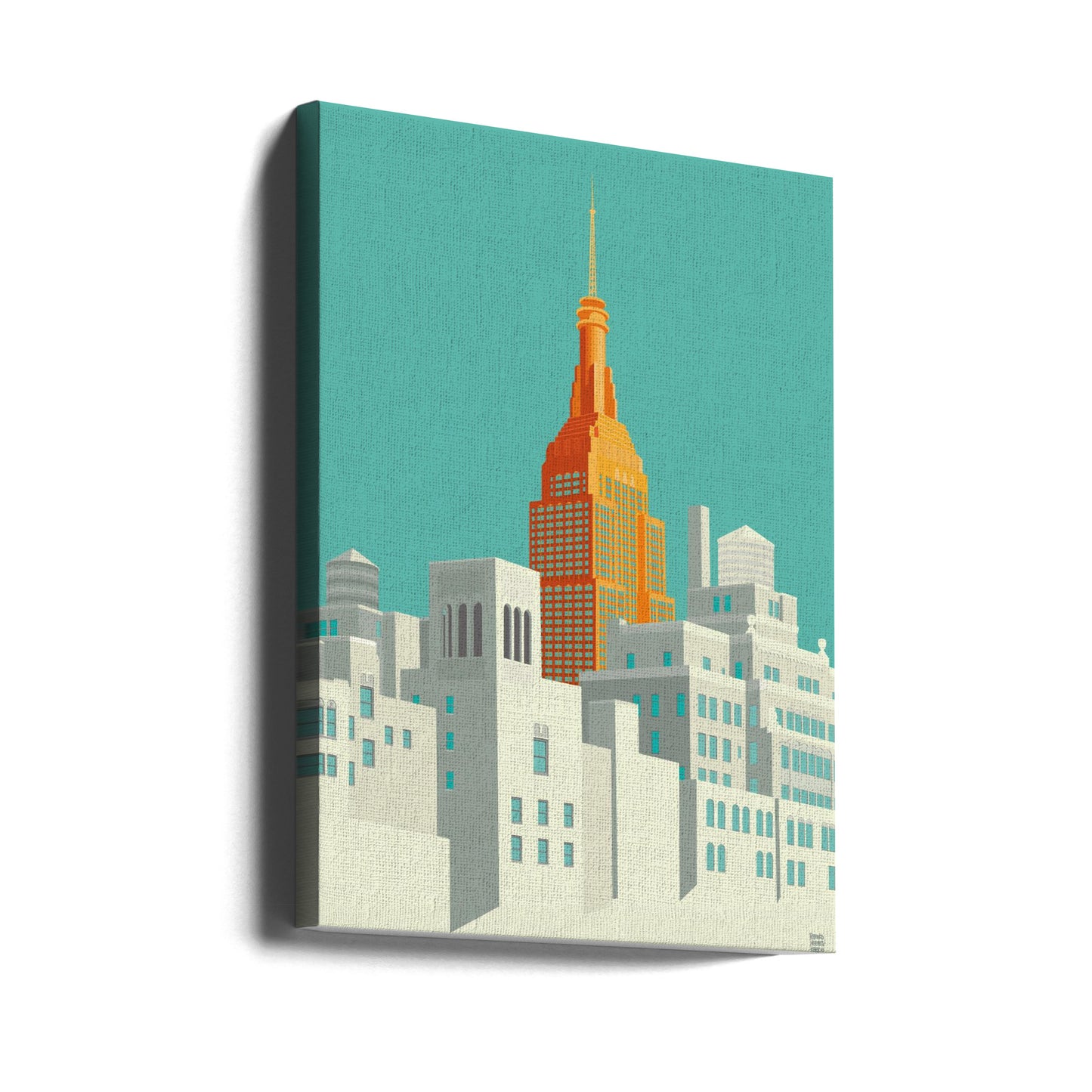New York-vyn från höjdpunkterna | Canvas