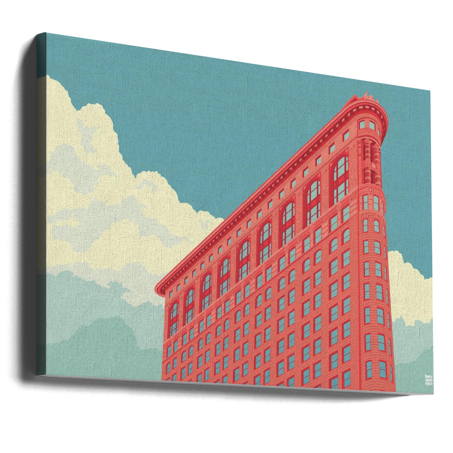 New York Flatiron-bygningen | Lerretsbilder