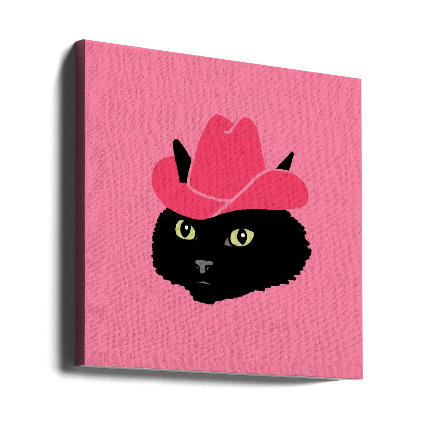 Marcy Den Söta Cowgirlkatten | Canvas