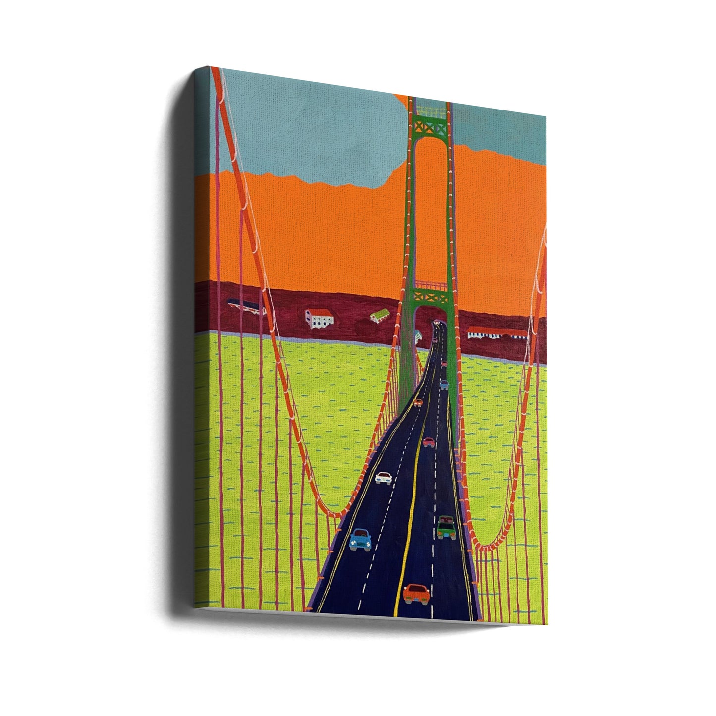 Puente Mackinac | Impresiones en Lienzo