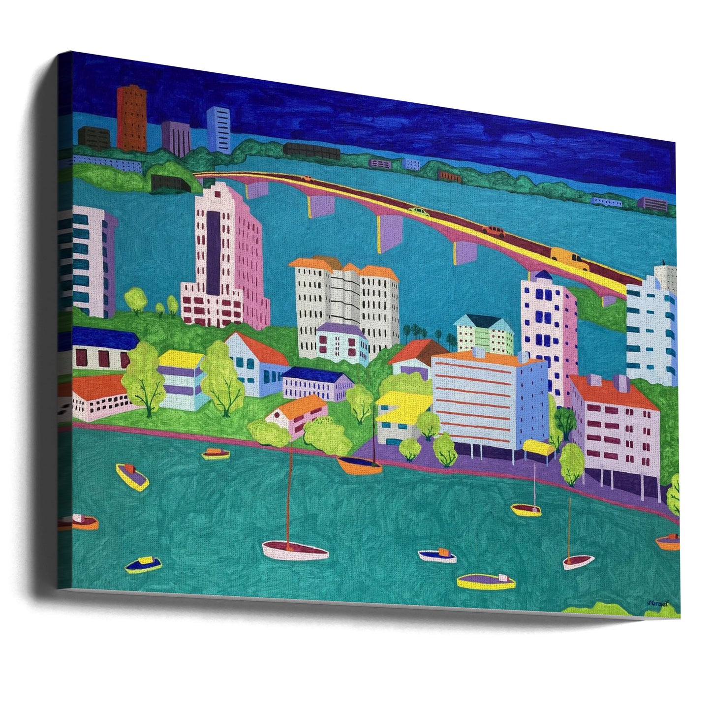 Op weg naar St Armands | Canvasprints