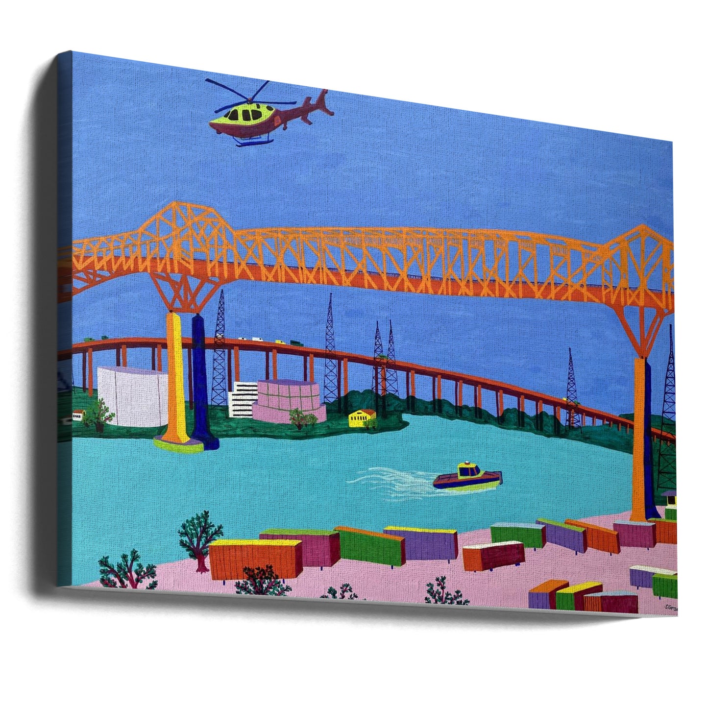 Pulaski Skyway | Canvasprints