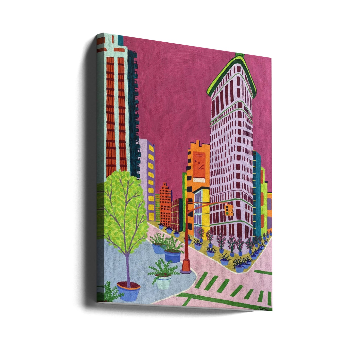Flatiron Kolme | Canvastaulut