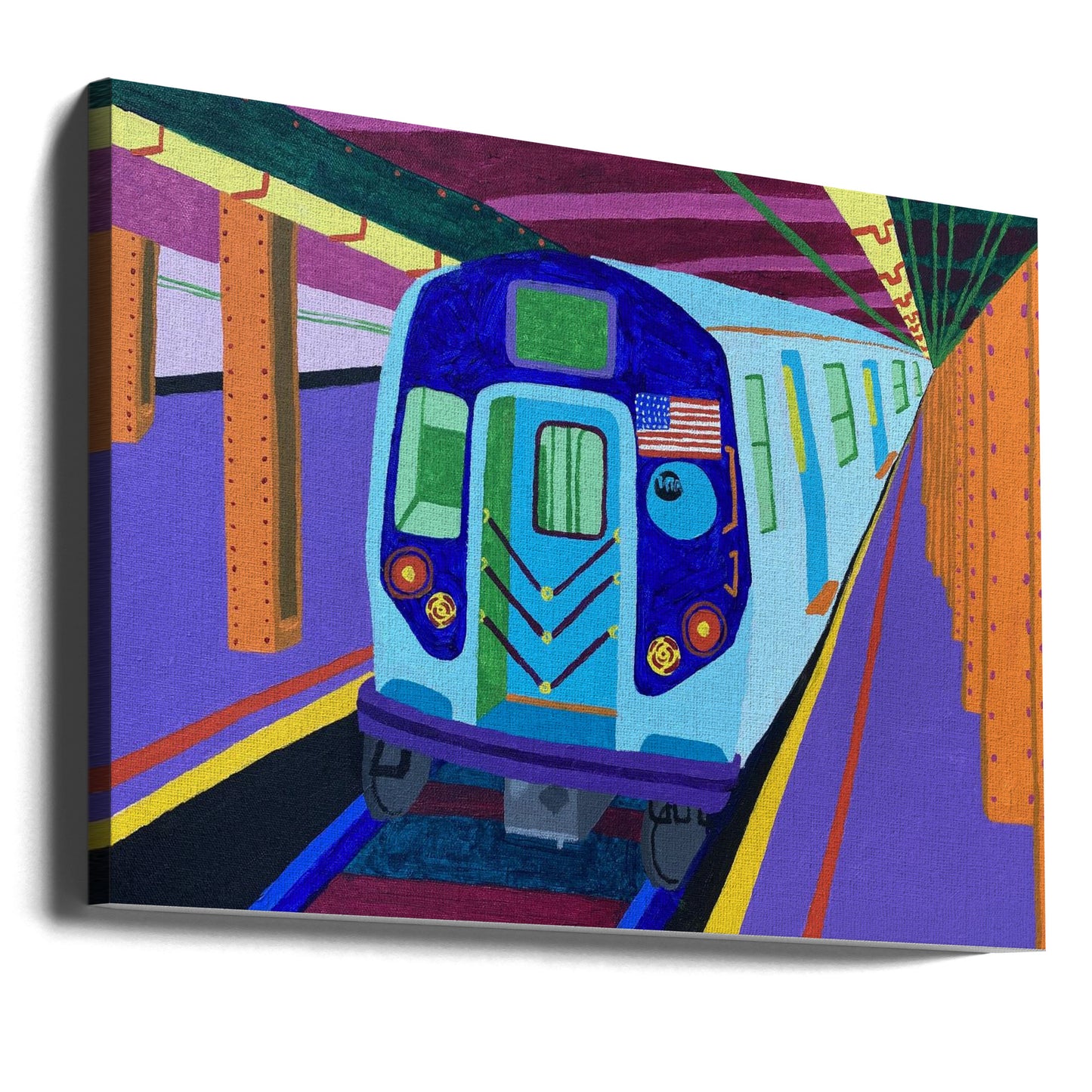 Métro | Tableaux sur Toile