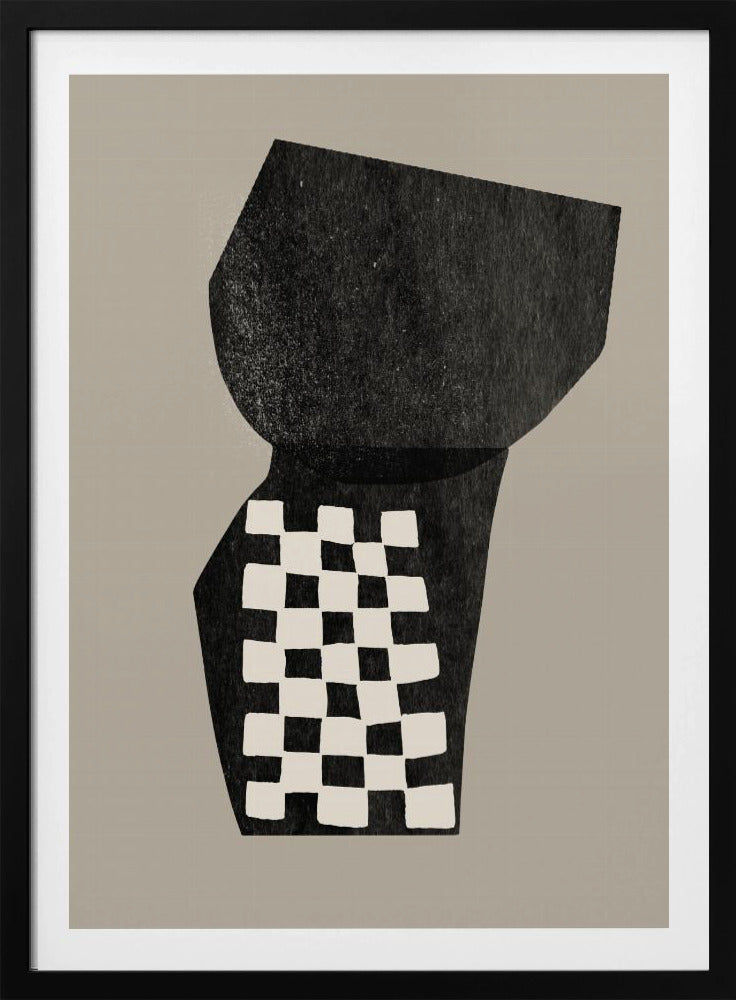 Checkered Abstraction | Poster