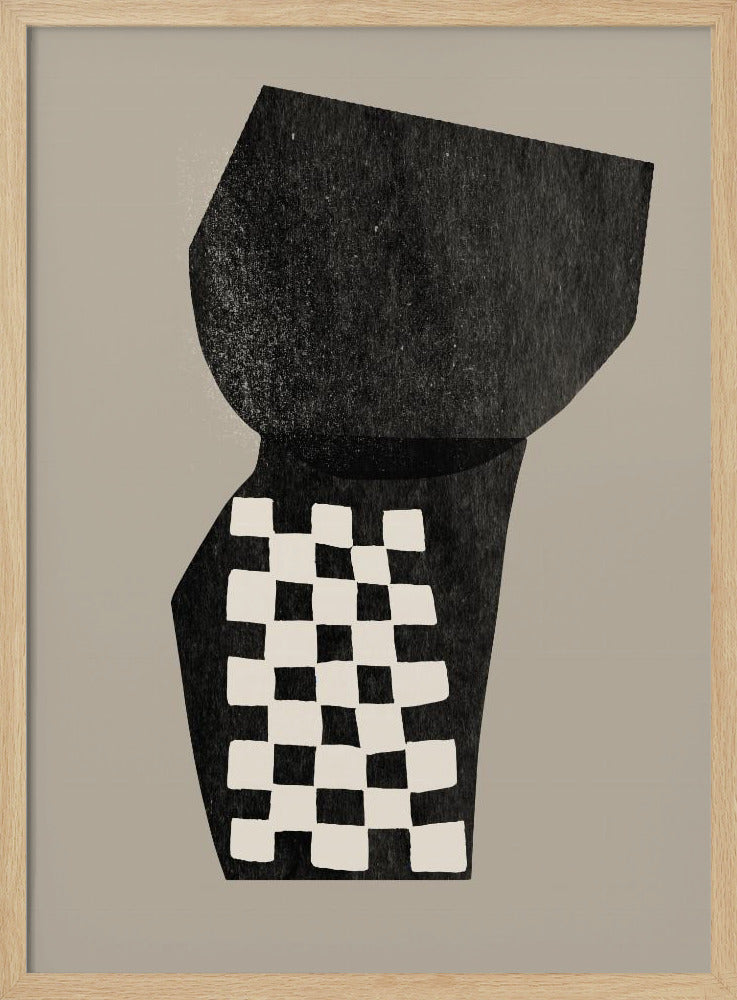 Checkered Abstraction | Poster