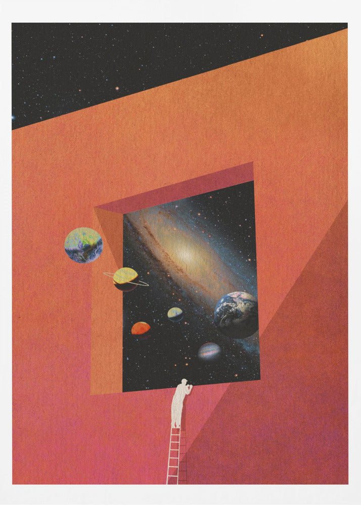 Observador de galaxias | Posters  - Impresiones de Arte