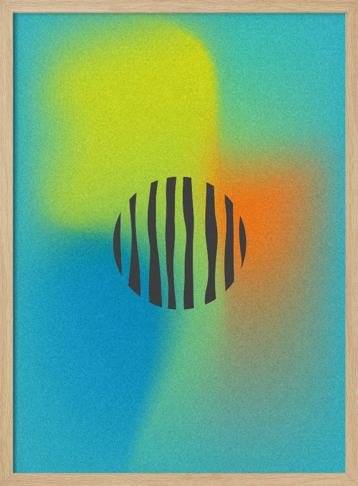 Färgglada ekon | Poster