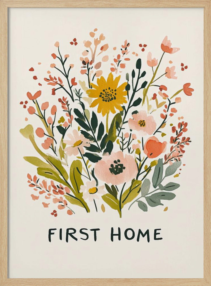 Primera casa (versión1) | Posters  - Impresiones de Arte