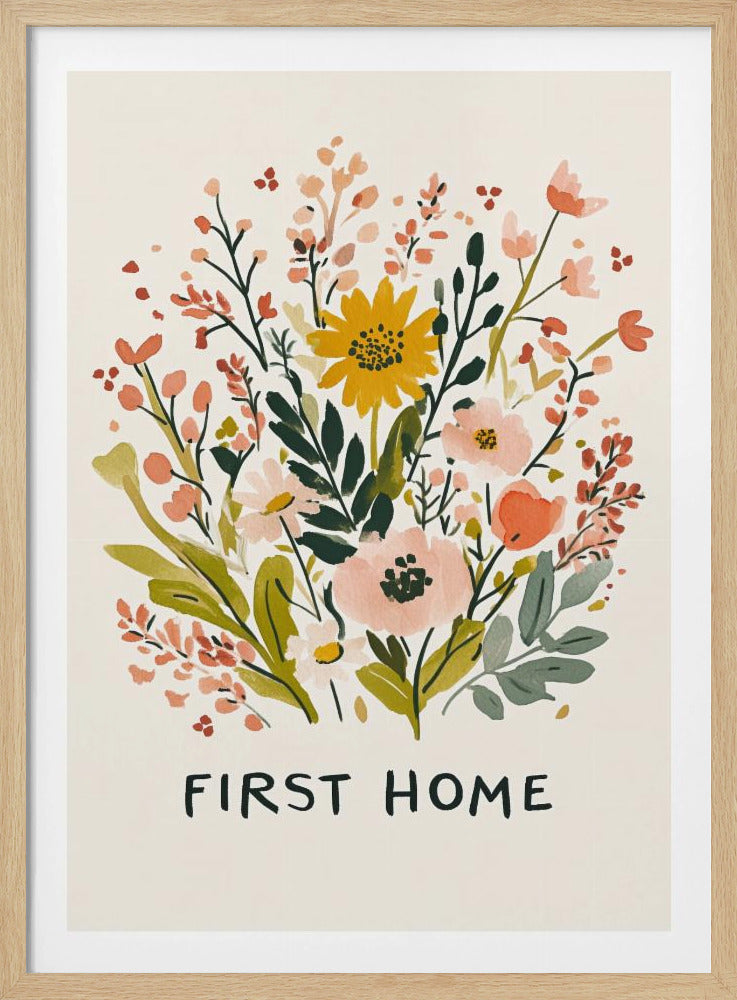 Primera casa (versión1) | Posters  - Impresiones de Arte