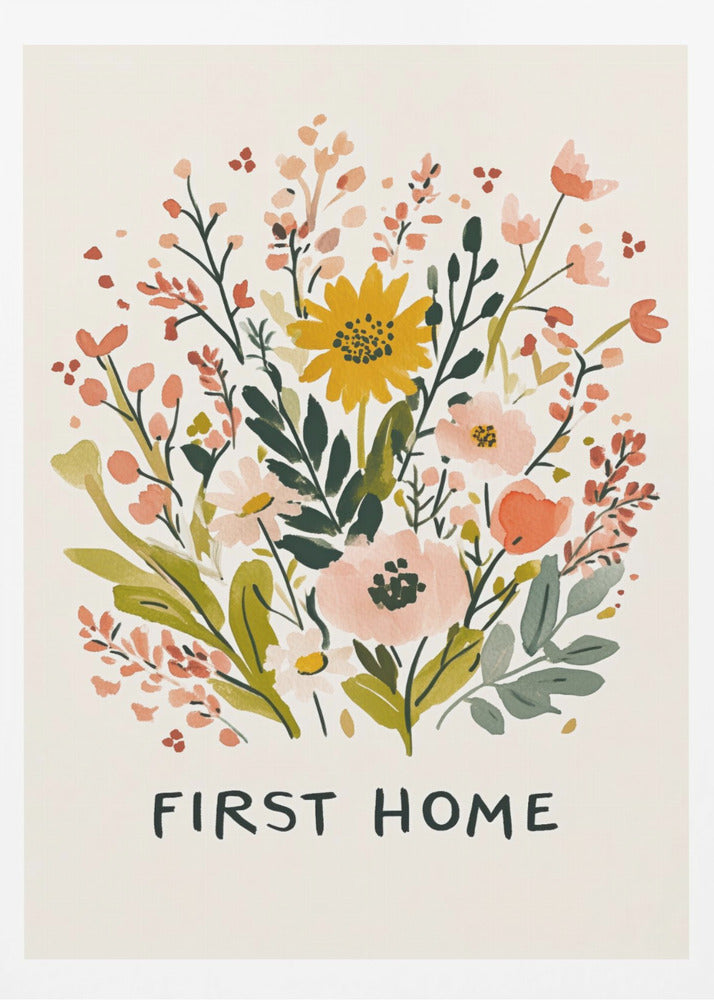 Primera casa (versión1) | Posters  - Impresiones de Arte