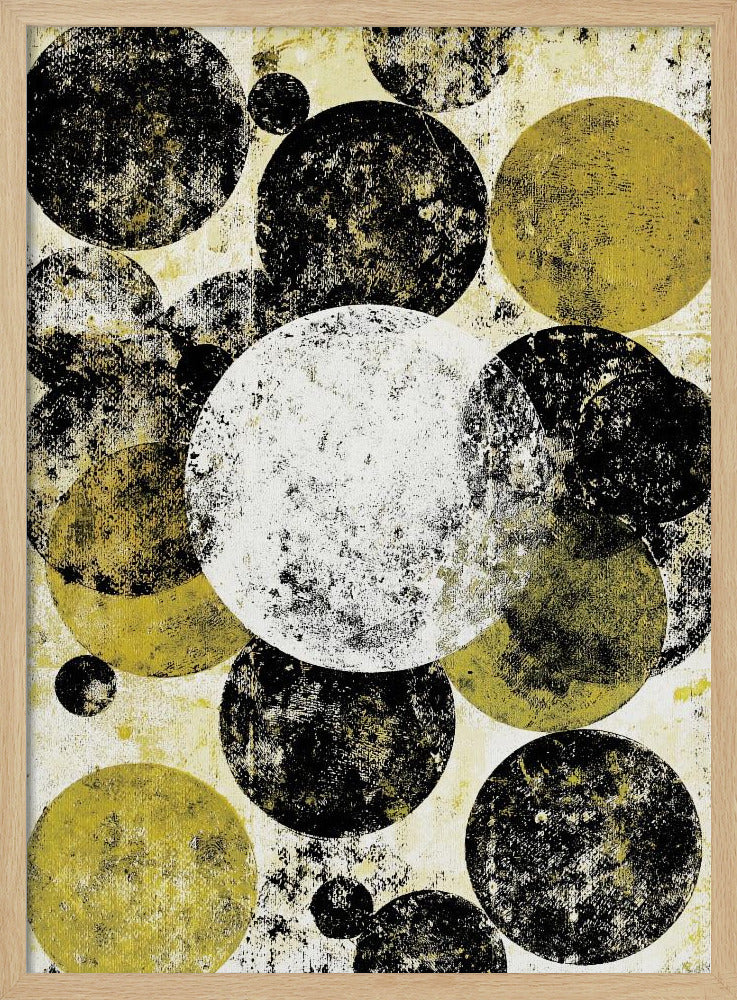Strukturierte Kreise | Poster