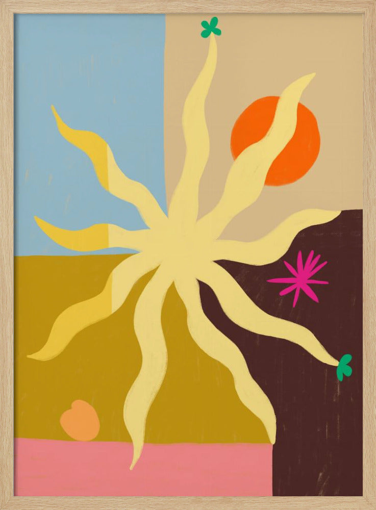 The Sun, the Fruit and the Flower | Poster