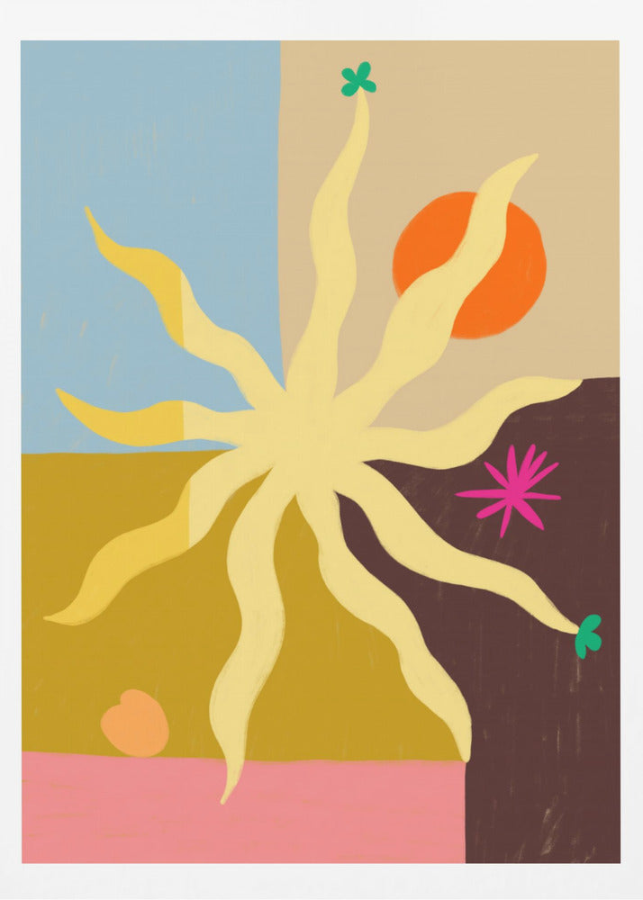 The Sun, the Fruit and the Flower | Poster