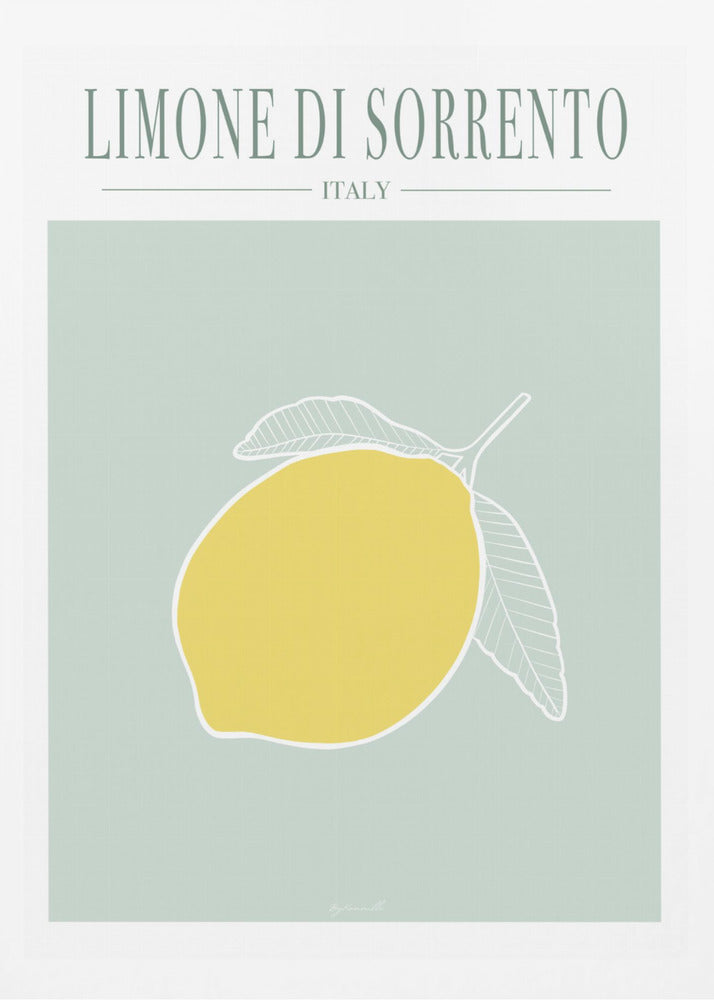 Limone Di Sorrento | Poster