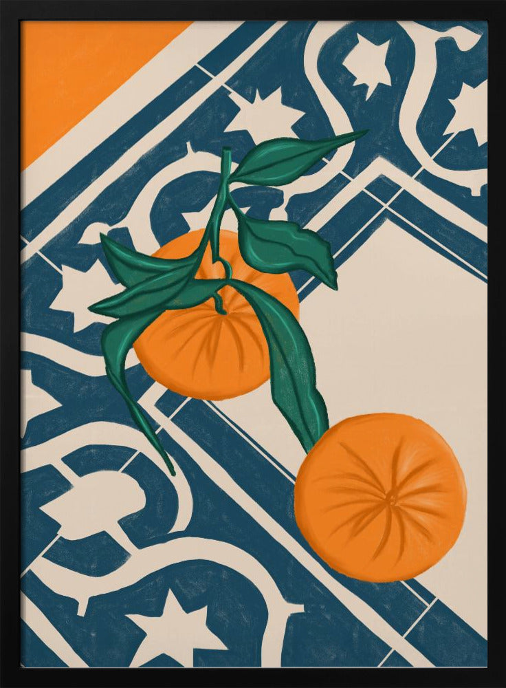 SUMMER MANDARINS | Poster