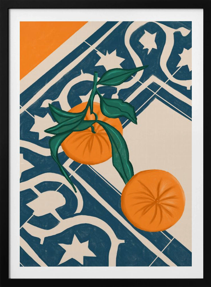 SUMMER MANDARINS | Poster