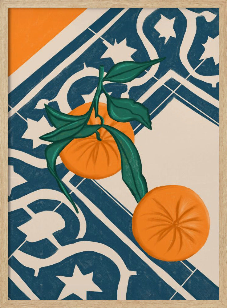 SUMMER MANDARINS | Poster