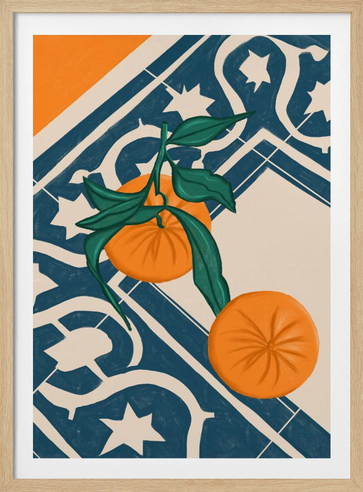 SUMMER MANDARINS | Poster