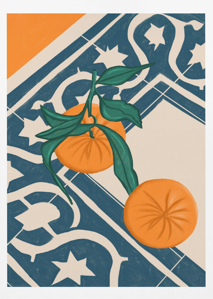 SUMMER MANDARINS | Poster