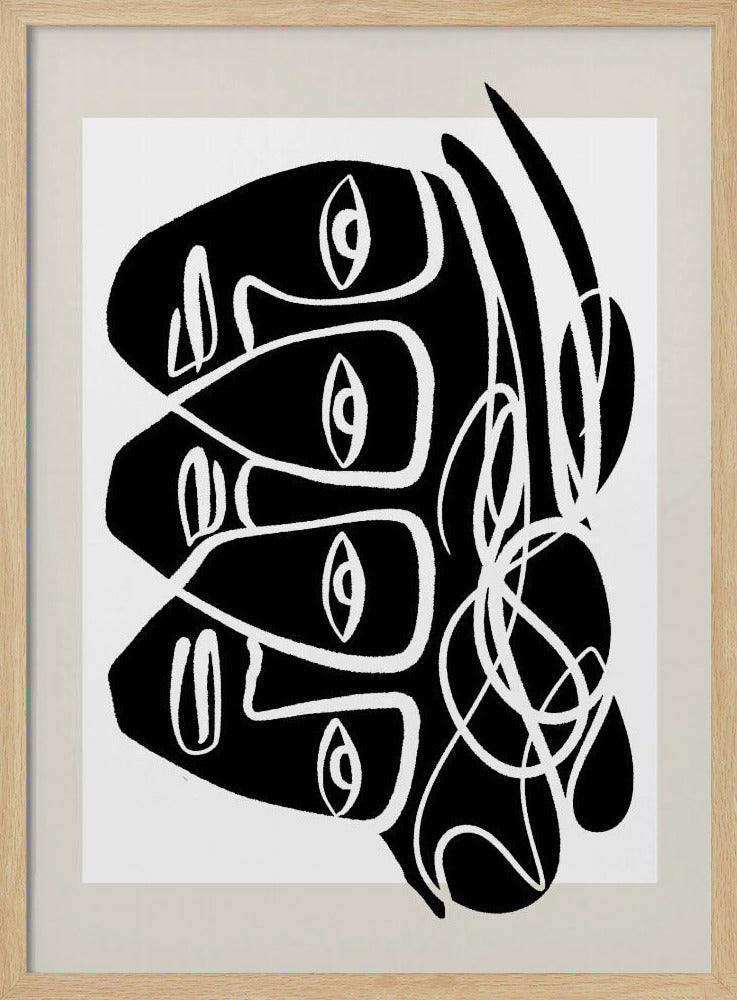 Abstract Faces | Poster