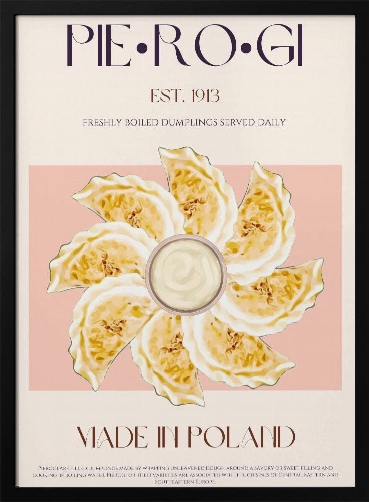 Polnischer Knödelgenuss | Poster
