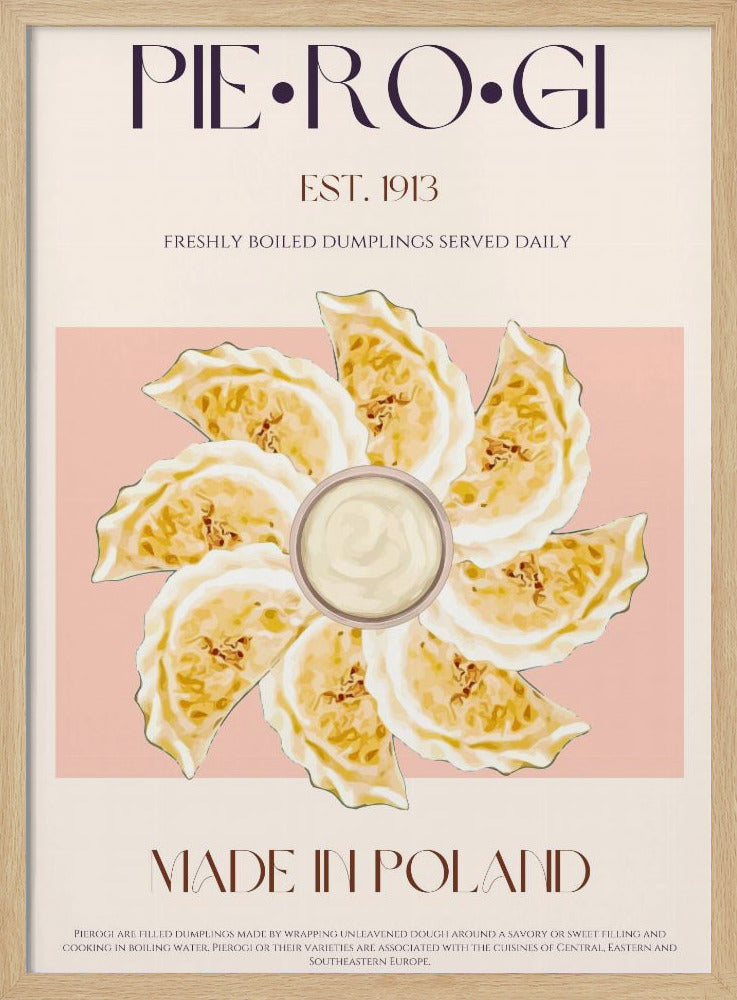 Polnischer Knödelgenuss | Poster