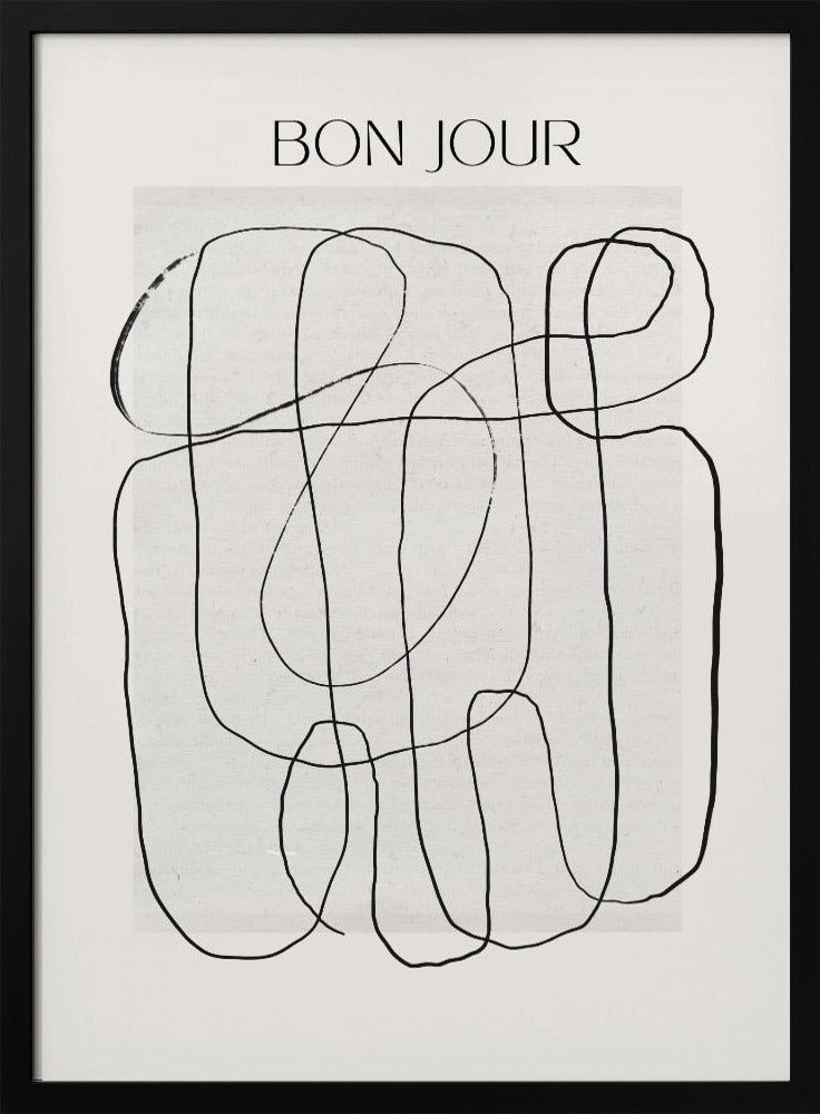 Bonjour Linescape | Poster